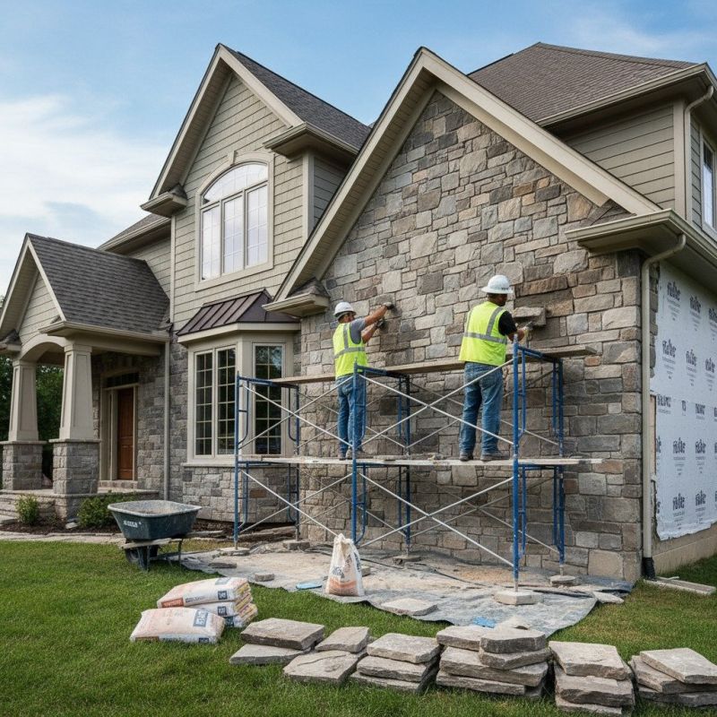 Masonry Siding Installation